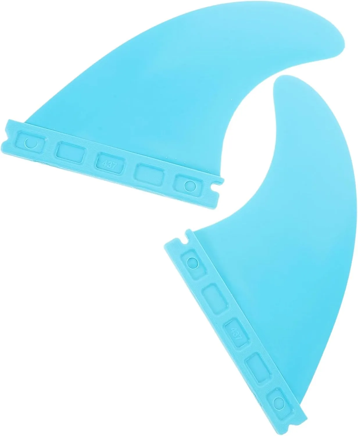 1 Pair Inflatable Sup Fin Replacement Surfboard Paddleboard Fin Part Stabilizer for Surfing Board