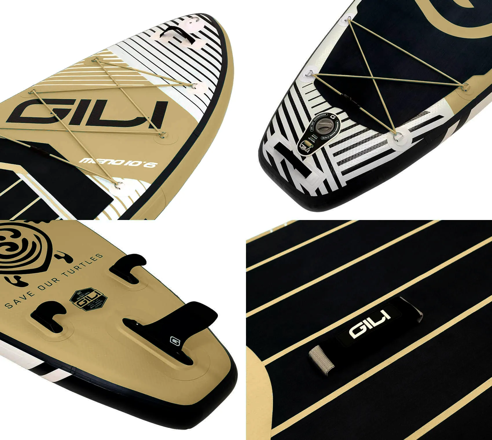 10'6 / 11'6 MENO Inflatable Stand Up Paddle Board