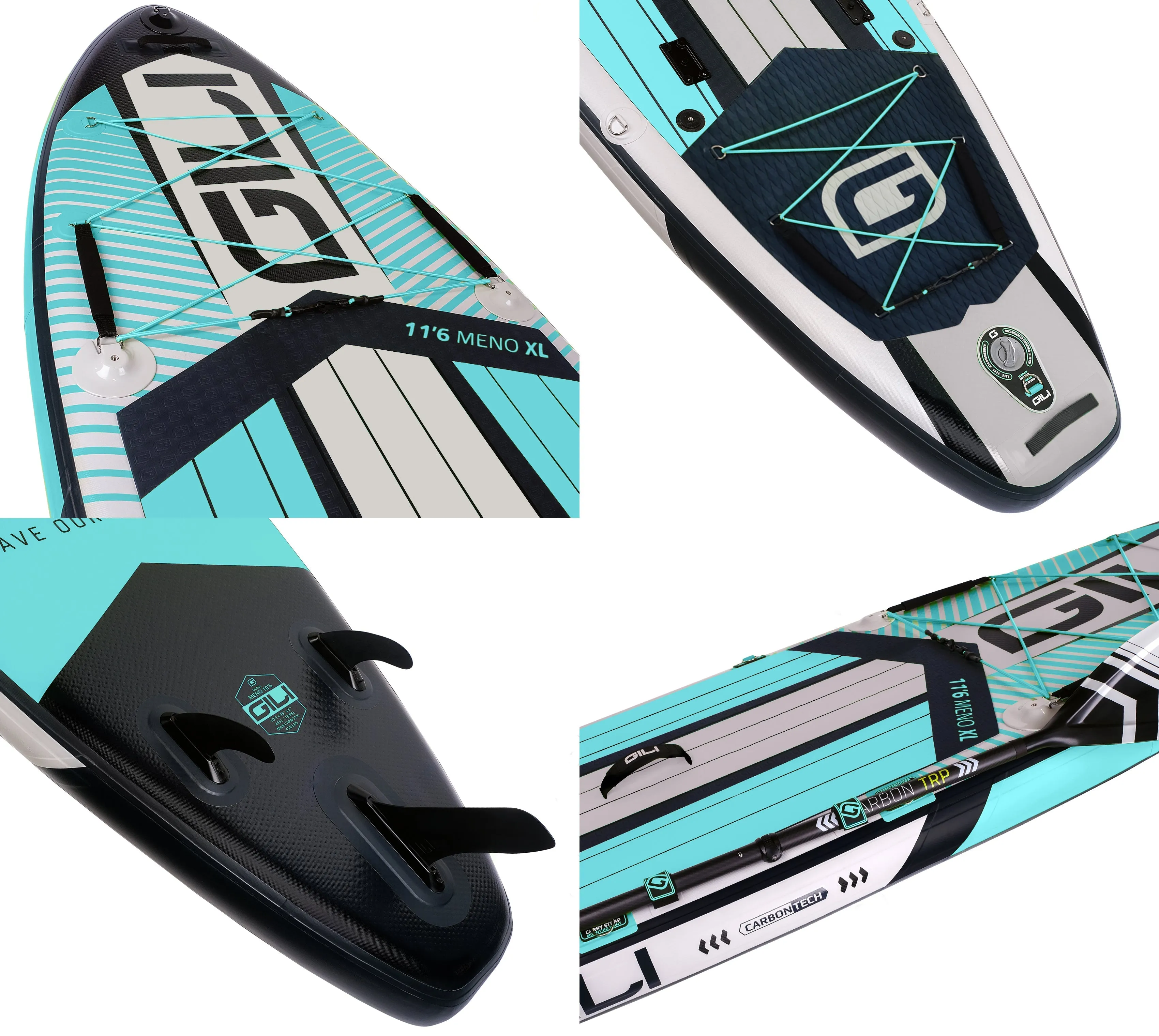 10'6 / 11'6 MENO Inflatable Stand Up Paddle Board