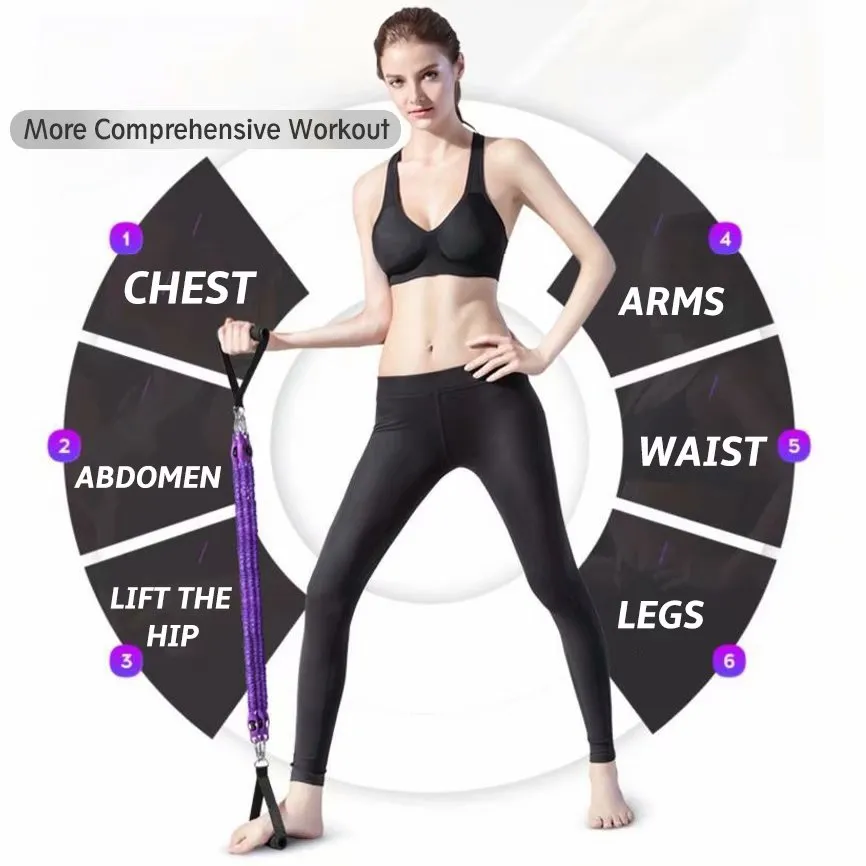 Adjustable Fitness Sit-up Exercise Equipment Resistance Bands