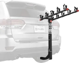 Allen Sports Deluxe 5-Bike Hitch Mount Rack, Model 552RR-R , Black, 2-Inch Receiver