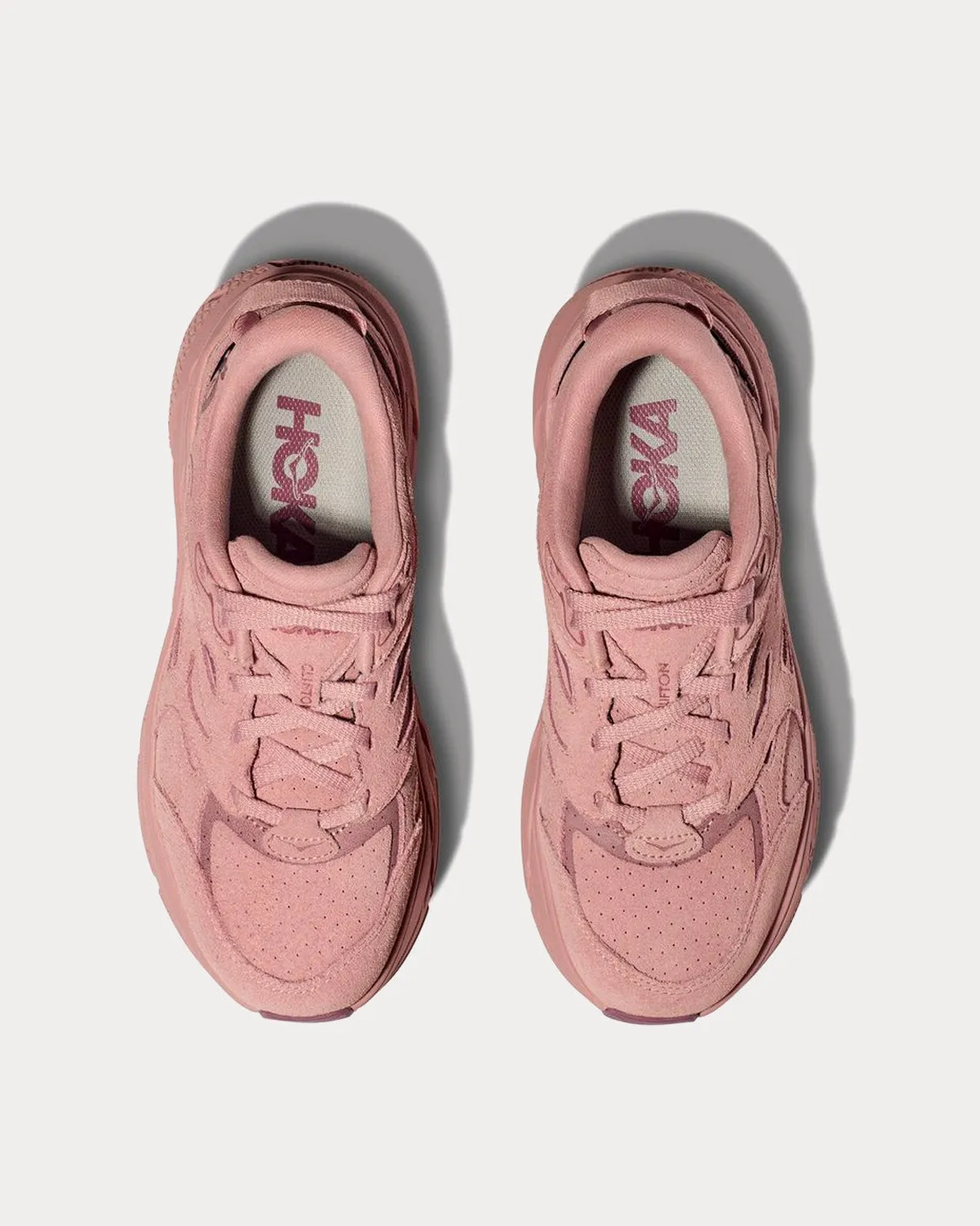 Clifton L Suede Pale Mauve Running Shoes