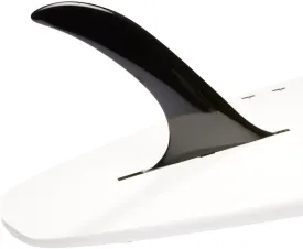 DORSAL Pintail Surf Fins for SUP Longboard Surfboard Center Velzy Style Flex-Fin Black 9.75" Polycarbonate