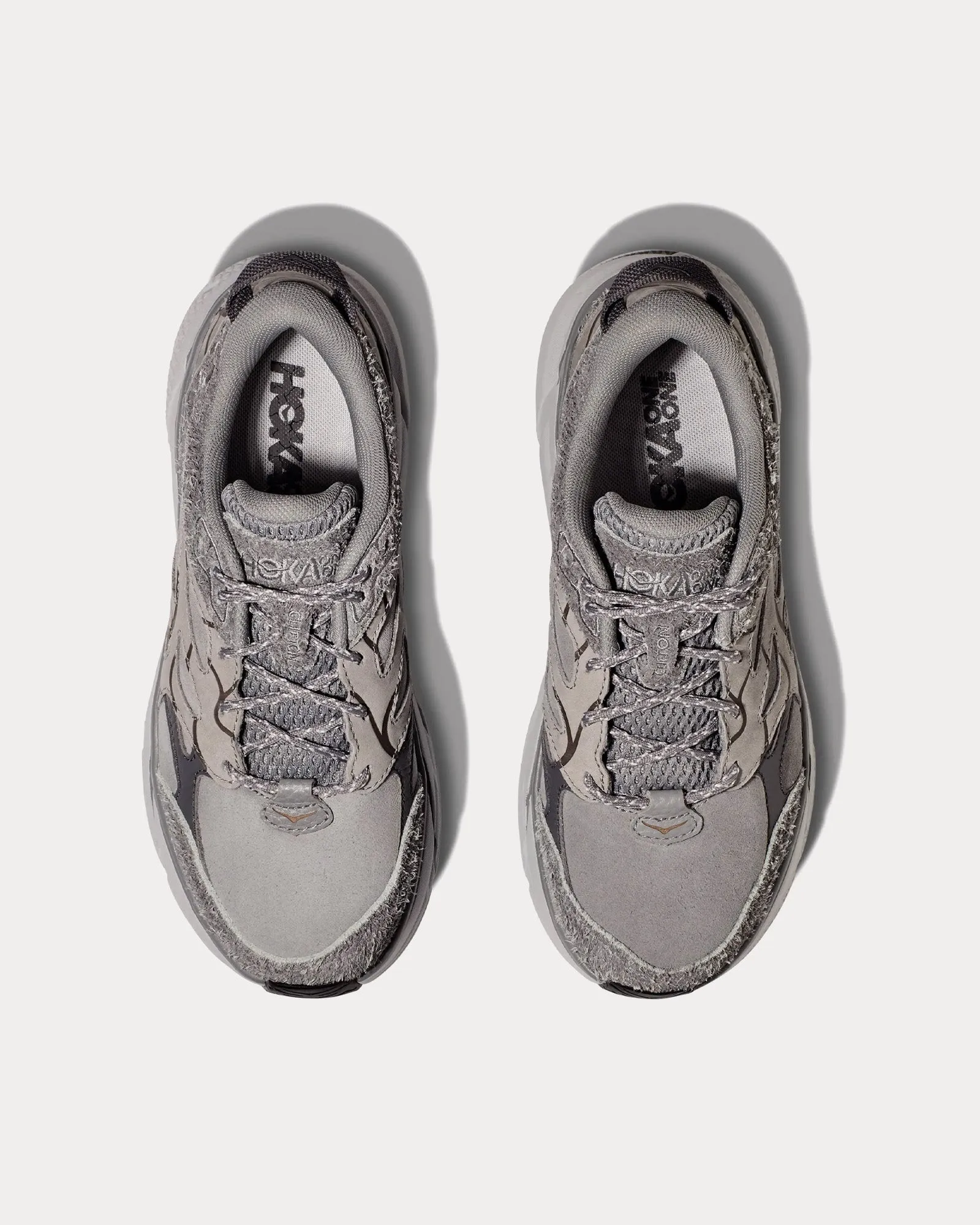 Elite Terrain System Clifton L Suede Galactic Grey / Satellite Grey Running Shoes