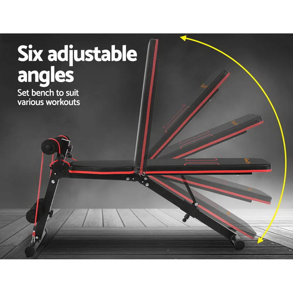 Everfit Adjustable FID Weight Bench