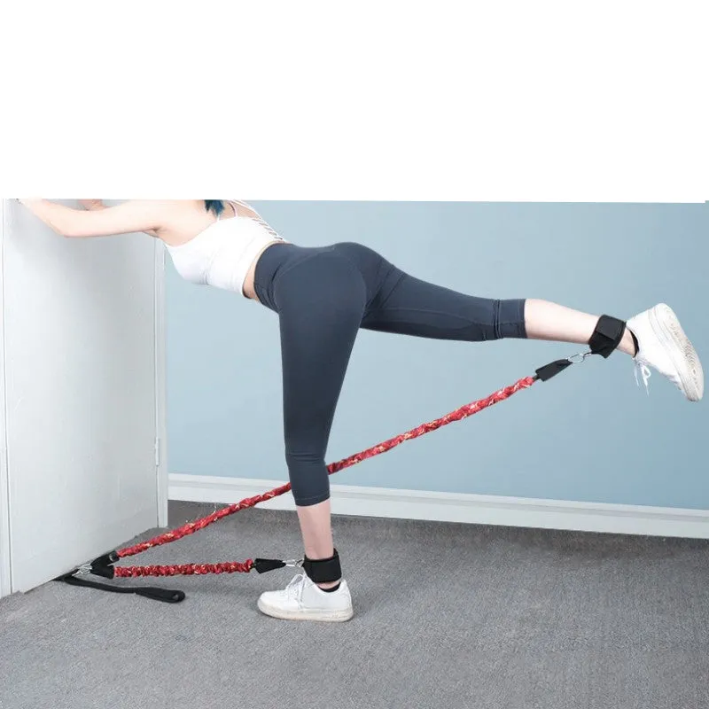 Fitness Exercise Bands Resistance Bands Gymnastics Bands Training / Yoga / Pilates / Fitness with 18kg tensile strength - Black