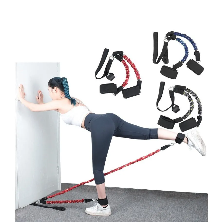 Fitness Exercise Bands Resistance Bands Gymnastics Bands Training / Yoga / Pilates / Fitness with 18kg tensile strength - Black