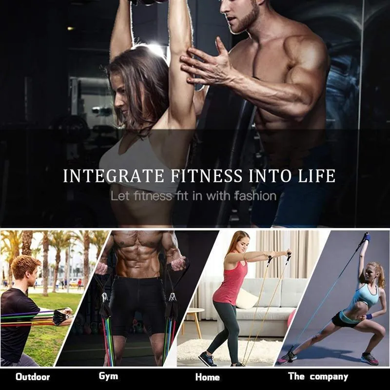 Fitness Resistance Band Set