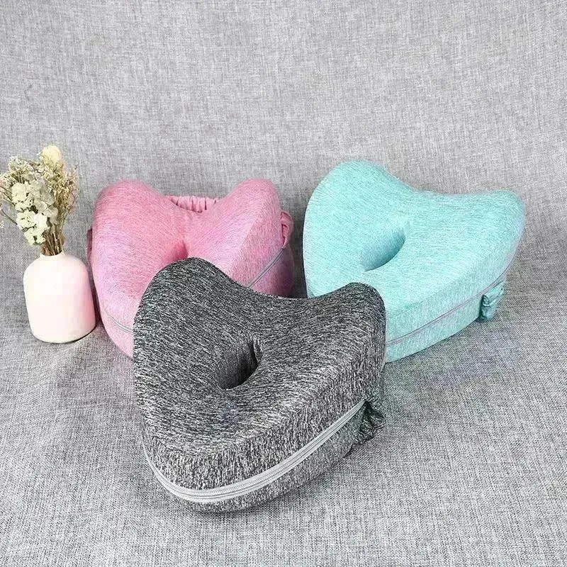 Heart Shaped Memory Foam Relaxing Leg Pillow