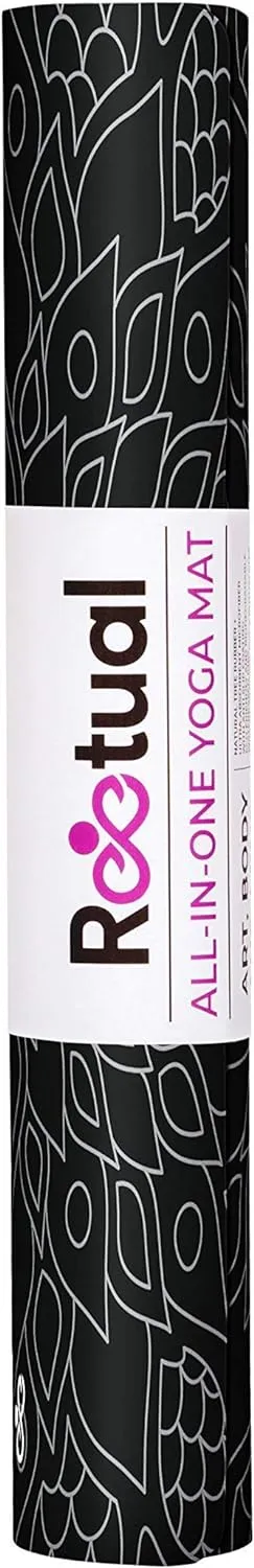 Hot Yoga Mat Non Slip Towel Combo - with Carrying Strap