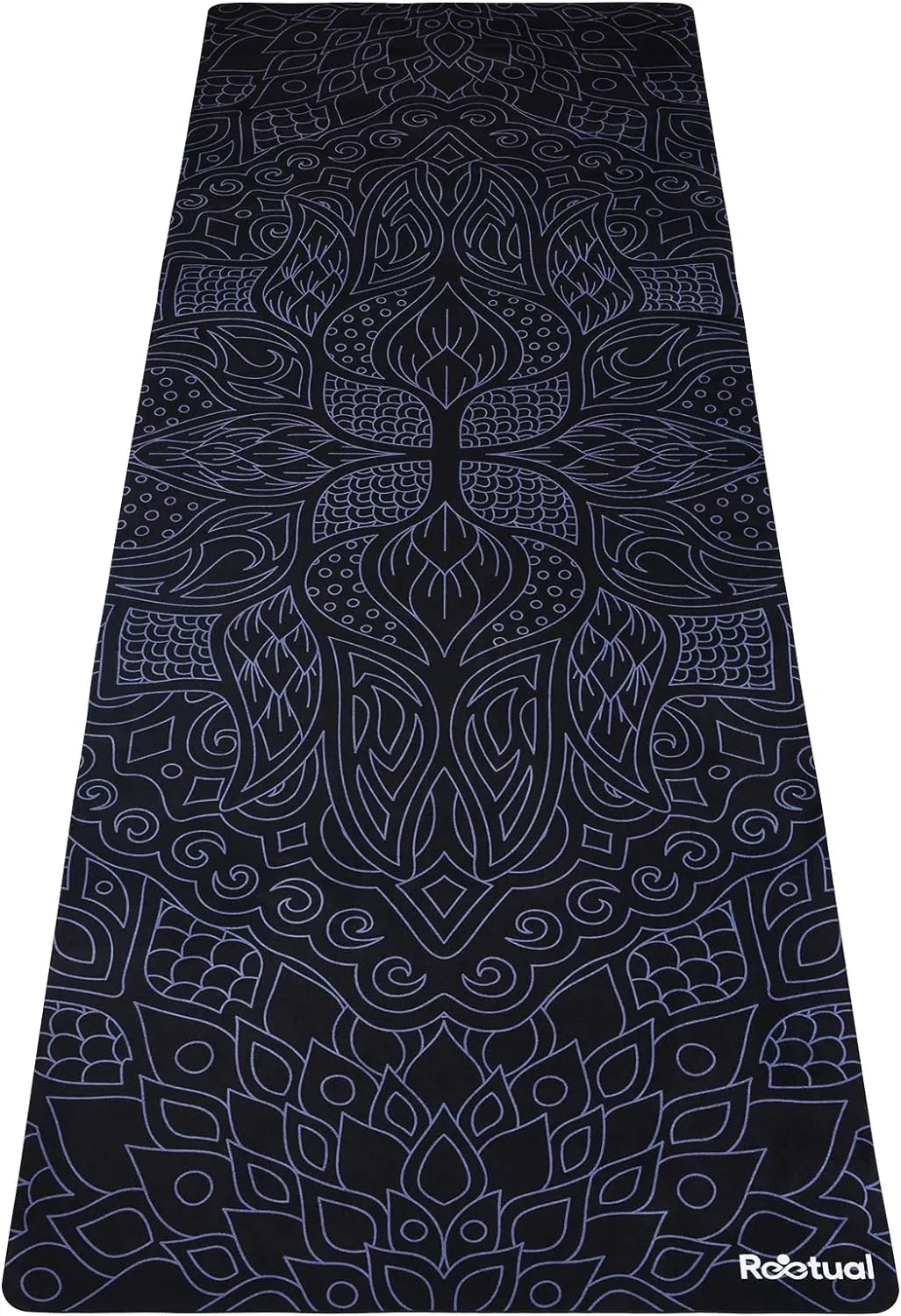 Hot Yoga Mat Non Slip Towel Combo - with Carrying Strap