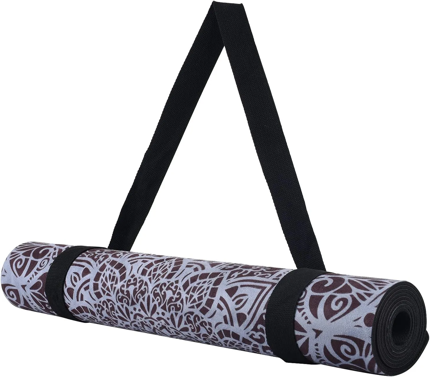 Hot Yoga Mat Non Slip Towel Combo - with Carrying Strap