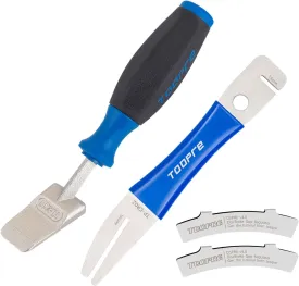 Hydraulic Piston Press for Bicycle Disc Brakes Repair Tool Kit 4-Piece Set Rotor Truing Fork Rotor Adjustment Tool Disc Brake Gap Regulator Bike Disc Alignment Tool Hydraulic Piston Press for Bicycle Disc Brakes Repair Tool Kit 4-Piece Set Rotor Truing Fork Rotor Adjustment Tool Disc Brake Gap Regulator Bike Disc Alignment Tool