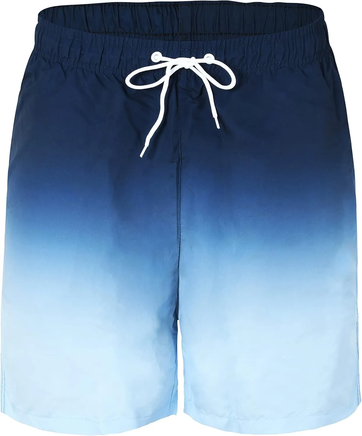 Mywu Mens Swim Trunks 5 Inch Beach Shorts with Mesh Lining Funny Swimming Bathing Suits Quick Dry Swimwear