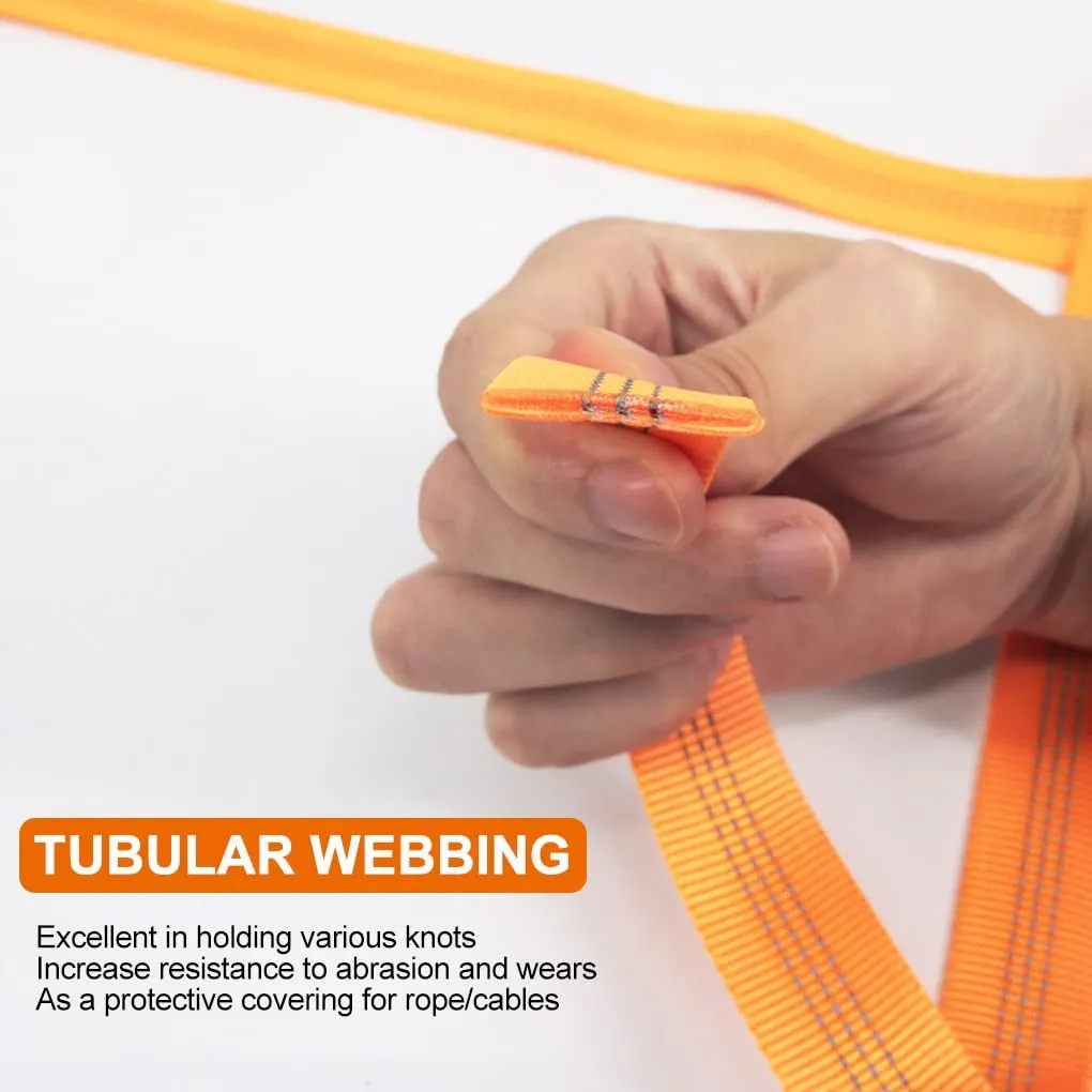 NewDoar 1 inch Nylon Tubular Webbing Tube Webbing (30 Yard)
