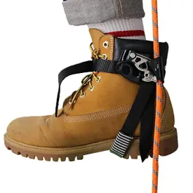 NewDoar Right Foot Ascender Riser Rock Climbing CE Certified(Right Black)