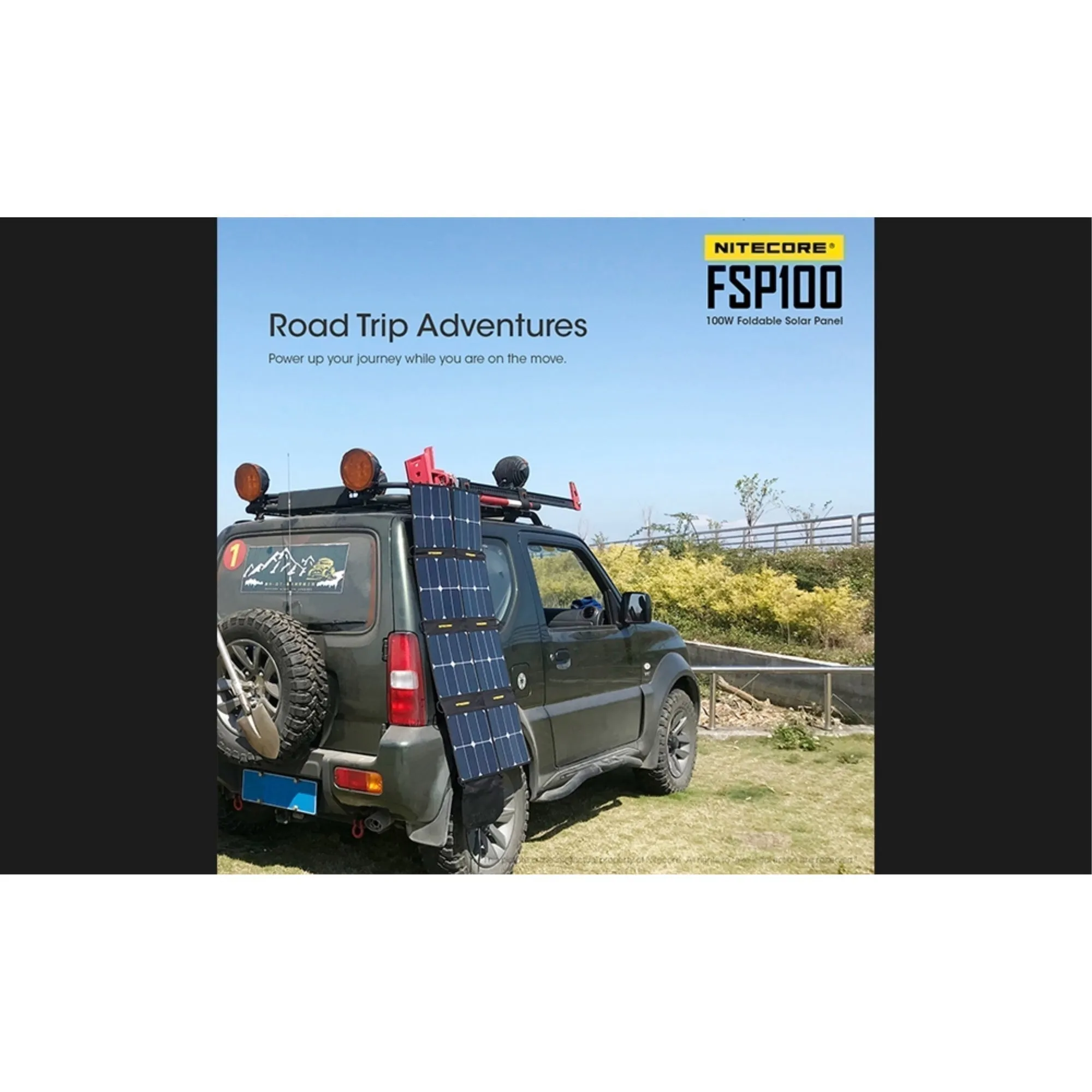 Nitecore FSP100 Foldable 100W Solar Panel