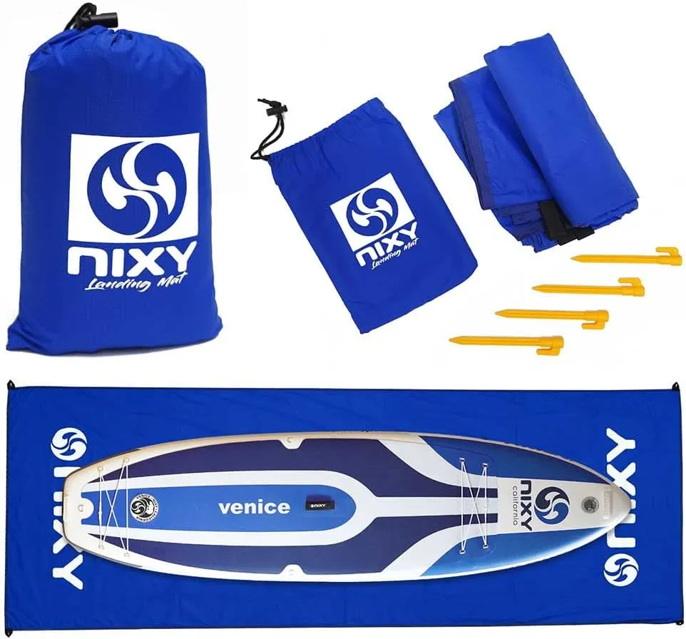 NIXY Landing Mat - Versatile and Durable 142" x 57" Mat - Perfect Accessory for Paddle Board, Surfing, Kayak, and Scuba Dive Outdoor Activities