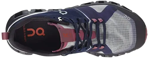ON Running Womens Cloud X Shift Textile Synthetic Ink Cherry Trainers 8.5 US
