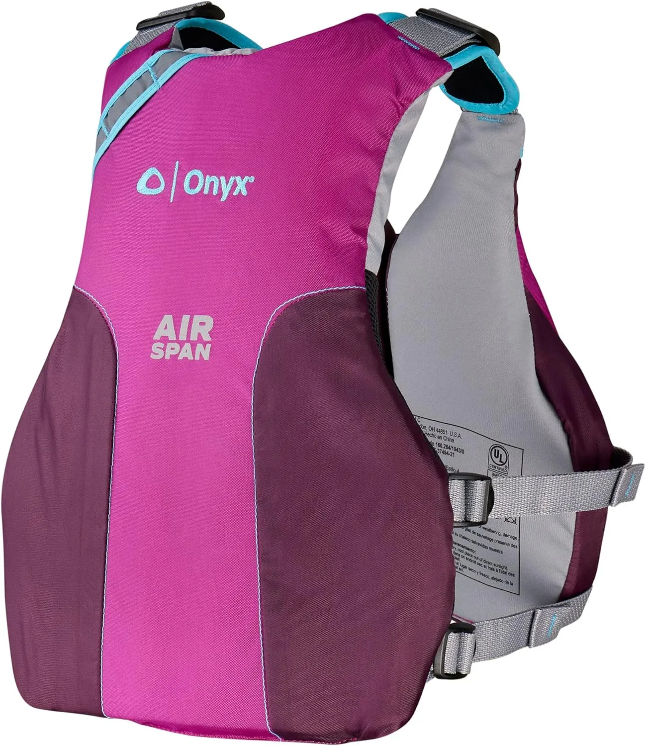 Onyx Air Span Breeze USCG Approved Paddling Life Jacket