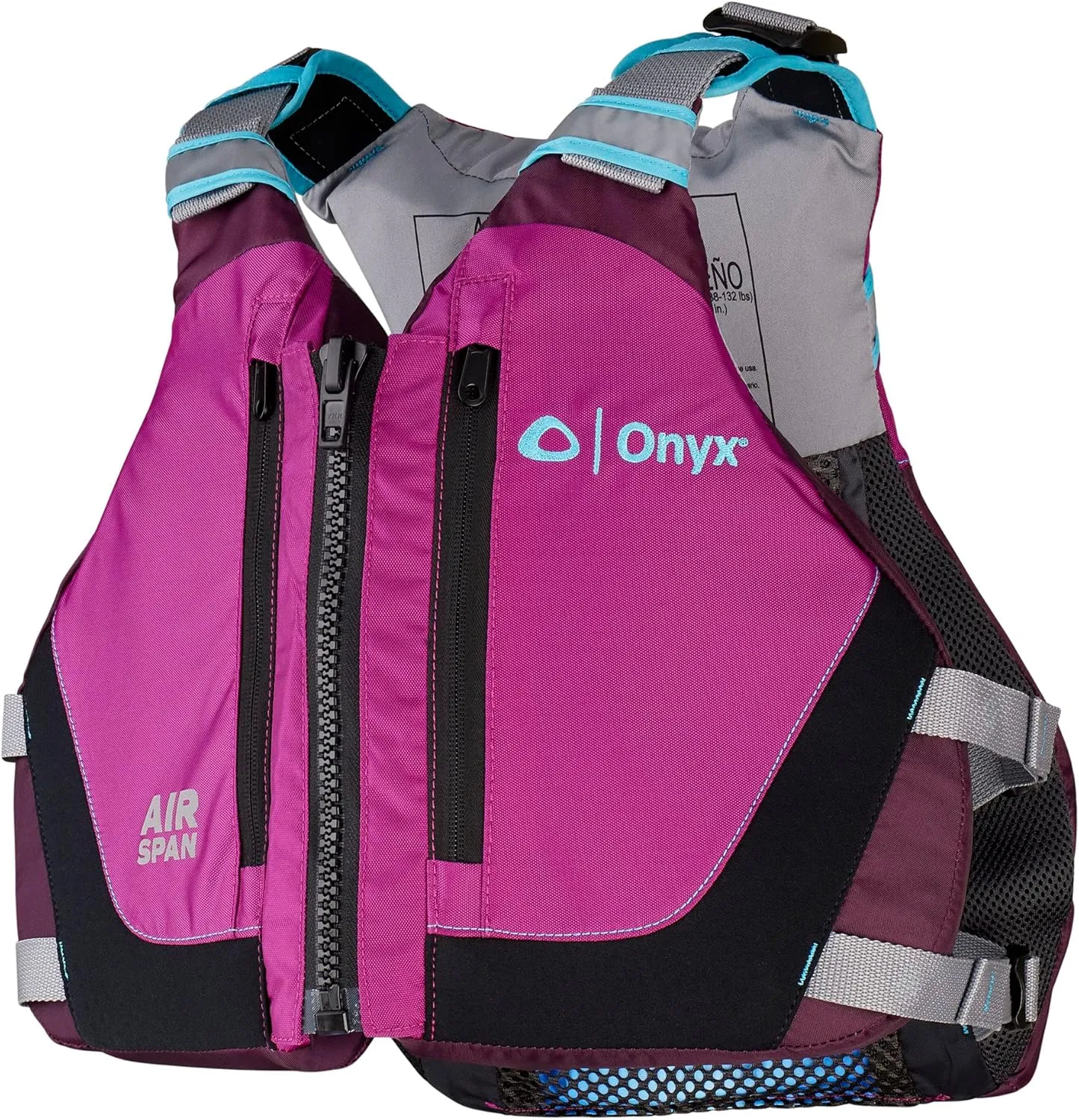 Onyx Air Span Breeze USCG Approved Paddling Life Jacket