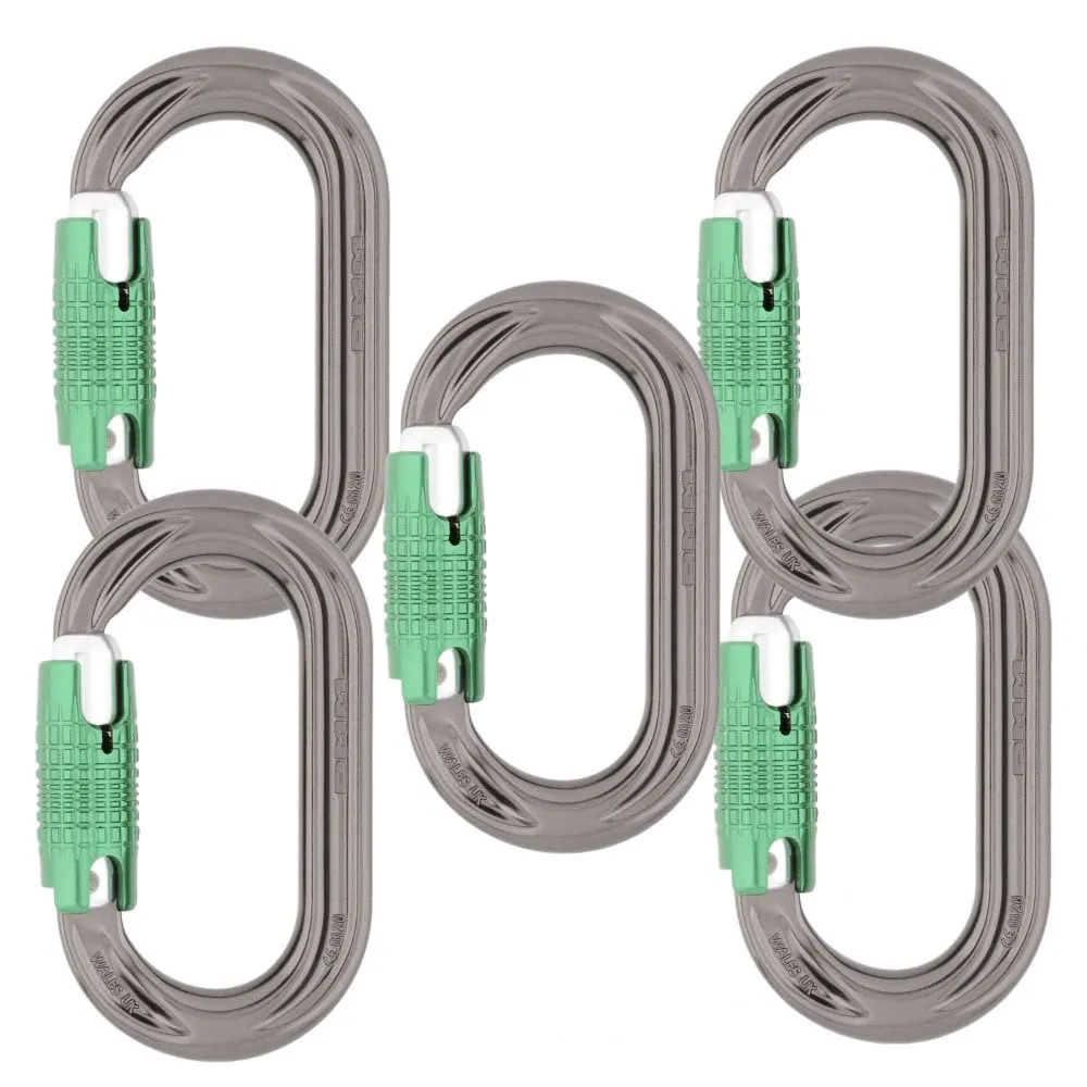 Perfecto Locking Carabiner 5 Pack