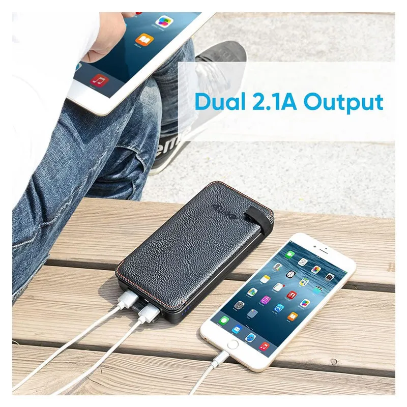 Portable Solar Powered Powerbank With 4 Solar Panels -Jg306