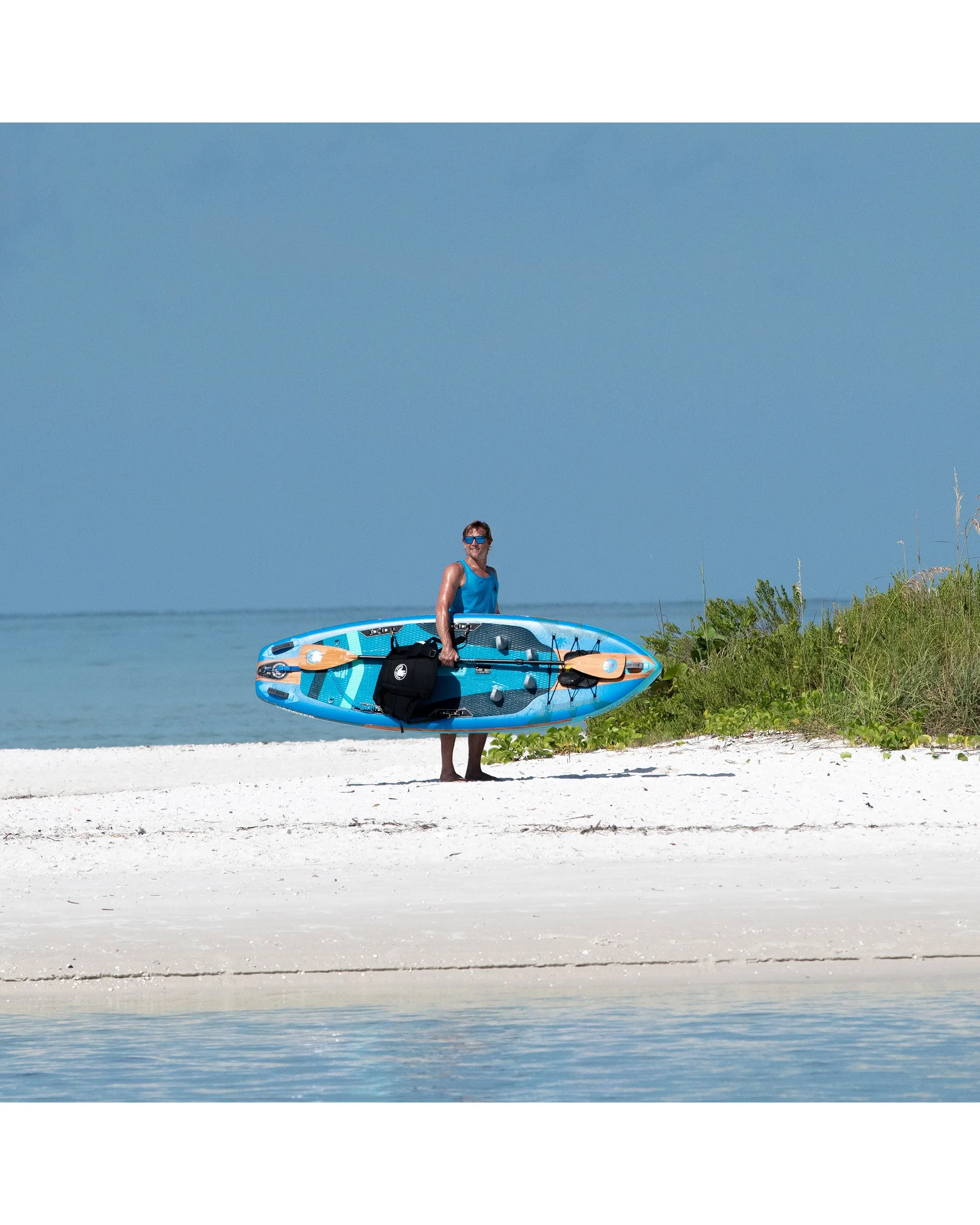 Porter 9'6" Inflatable Paddle Board - Blue/Navy
