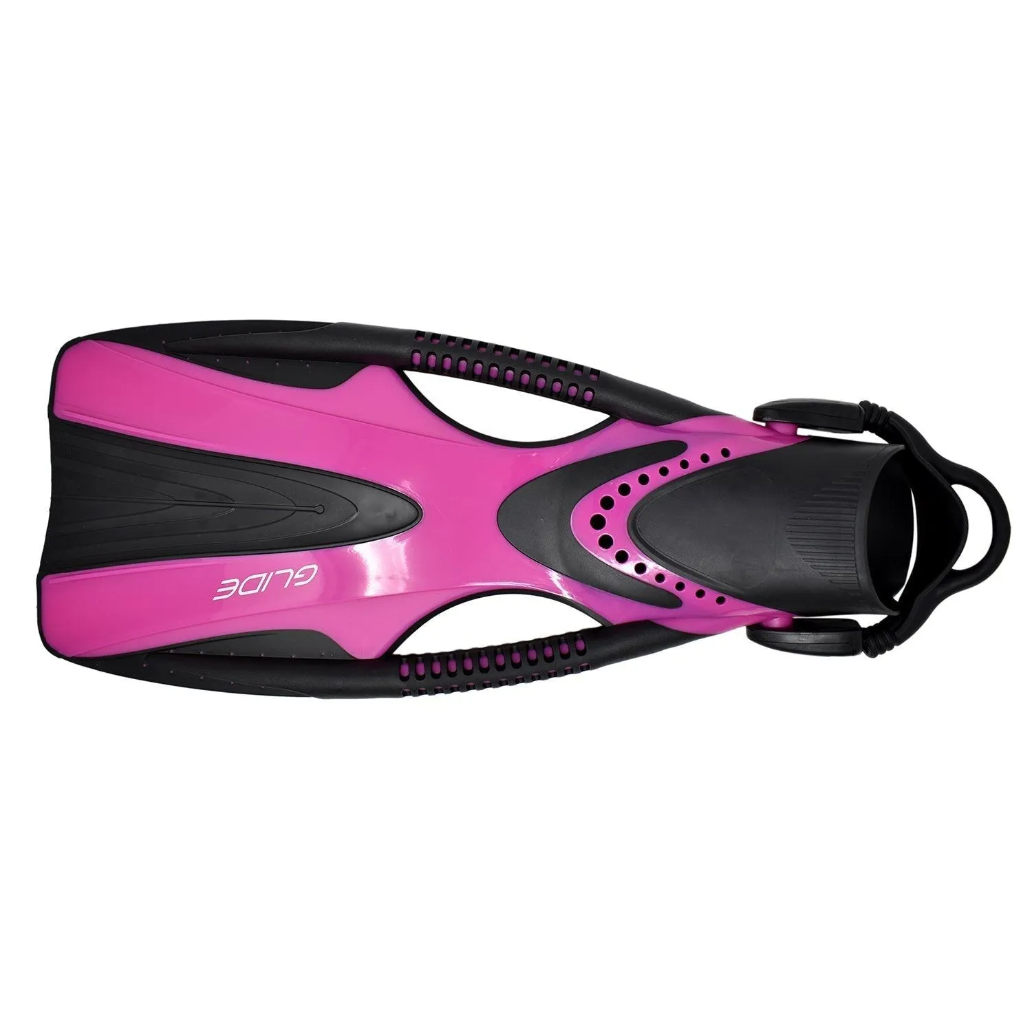 Scuba Choice Glide Magenda Lady's Dive Fin with Bungee Strap
