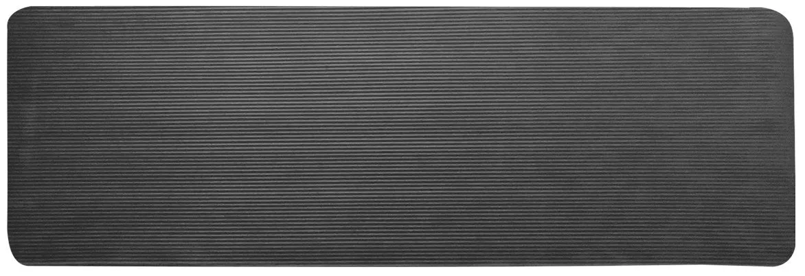 Signature Fitness All Purpose 1/2-Inch Extra Thick High Density Anti-Tear Exercise Yoga Mat with Carrying Strap, Black