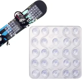 Spike Stomp Pad, Clear Anti-Slip Snowboard Stomp Pads Mat Snowboard Grip Pad for Snowboarding