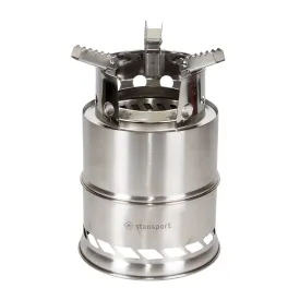 Stansport Stainless Steel Wood Burning Stove