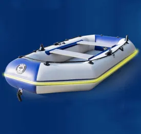 TEmkin Rubber Boat Thickening Fishing Boat Kayak Inflatable Boat Drawing Bottom Clamping Net Hovercraft Hard Bottom WearResistant Water Sports