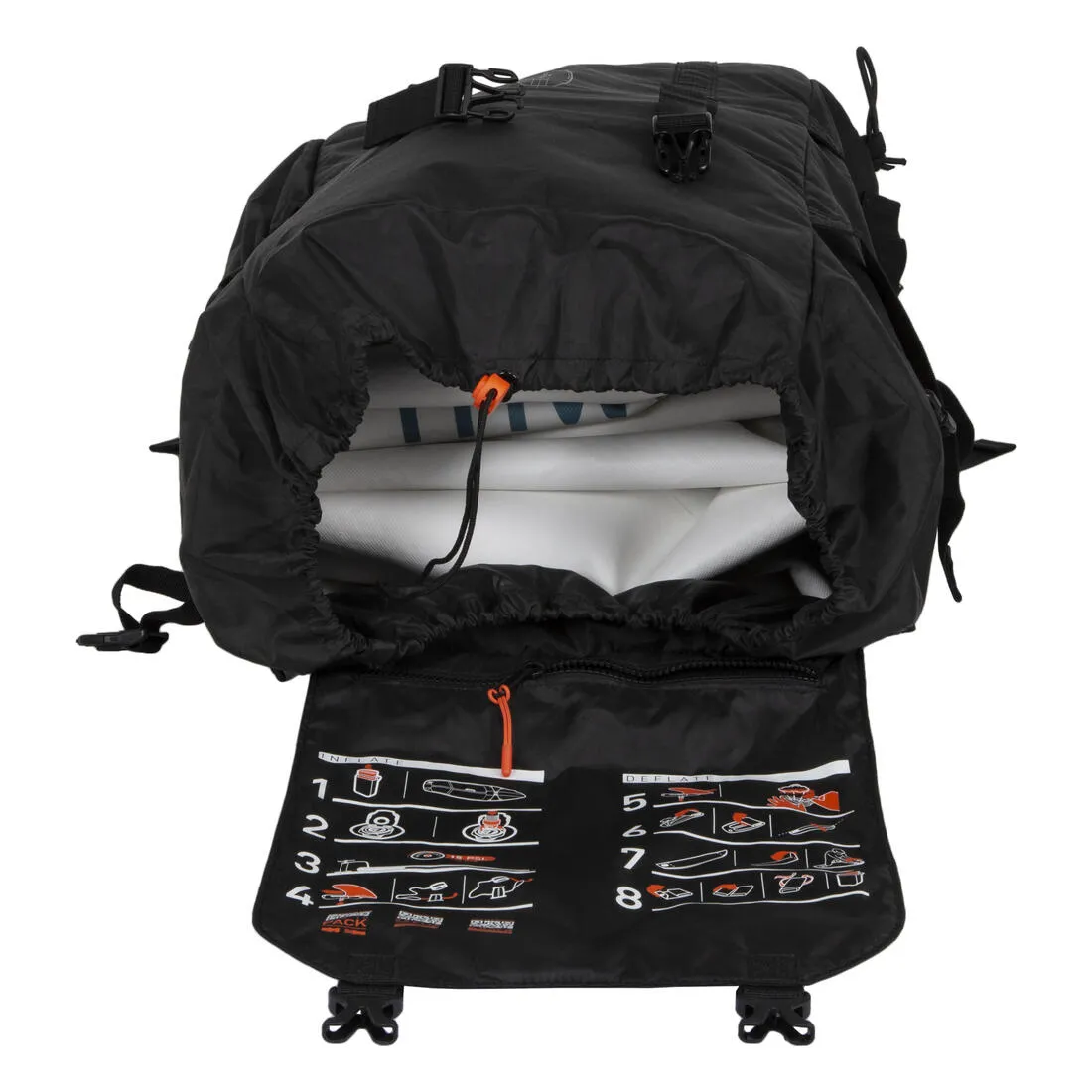 Ultra-compact and stable 10-foot (130 kg max.) SUP