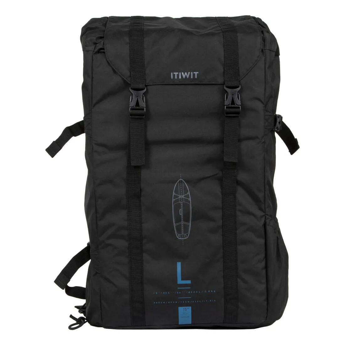 Ultra-compact and stable 10-foot (130 kg max.) SUP