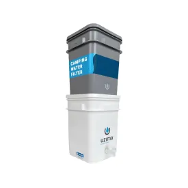 UZ-2 Camping Water Filter and Drinking Water Filter System, Portable Travel Alternative to Purification Systems, for Camping, Backpacking, and Hiking