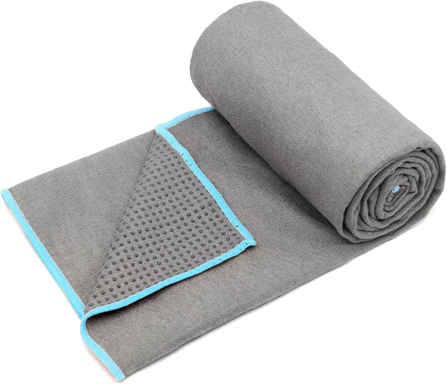 Yoga Towel - Microfiber Non Slip Yoga Mat Towel with Grip Dot Sweat Absorbent
