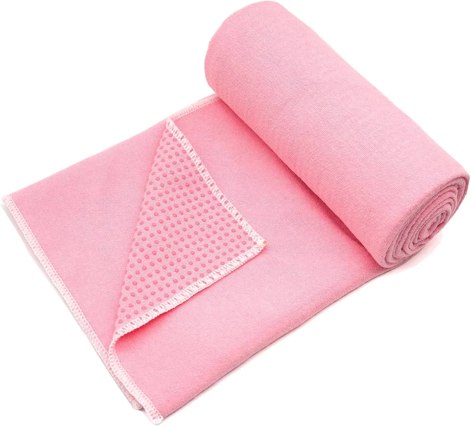 Yoga Towel - Microfiber Non Slip Yoga Mat Towel with Grip Dot Sweat Absorbent