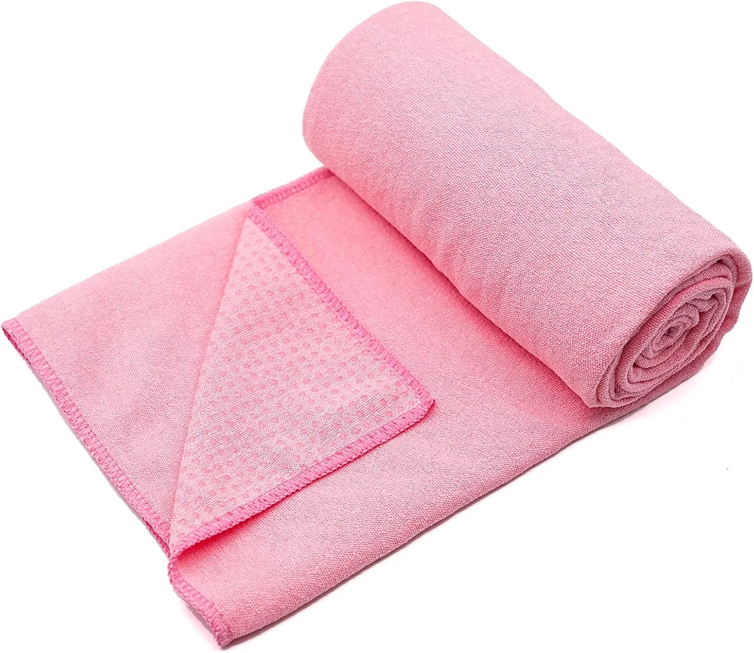 Yoga Towel - Microfiber Non Slip Yoga Mat Towel with Grip Dot Sweat Absorbent