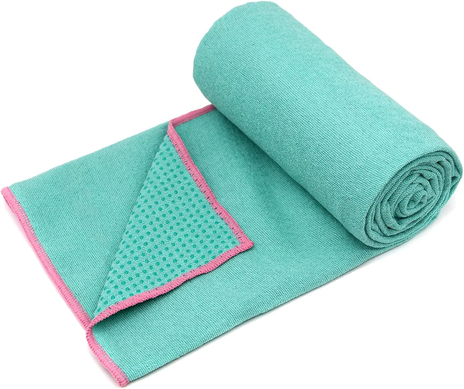 Yoga Towel - Microfiber Non Slip Yoga Mat Towel with Grip Dot Sweat Absorbent