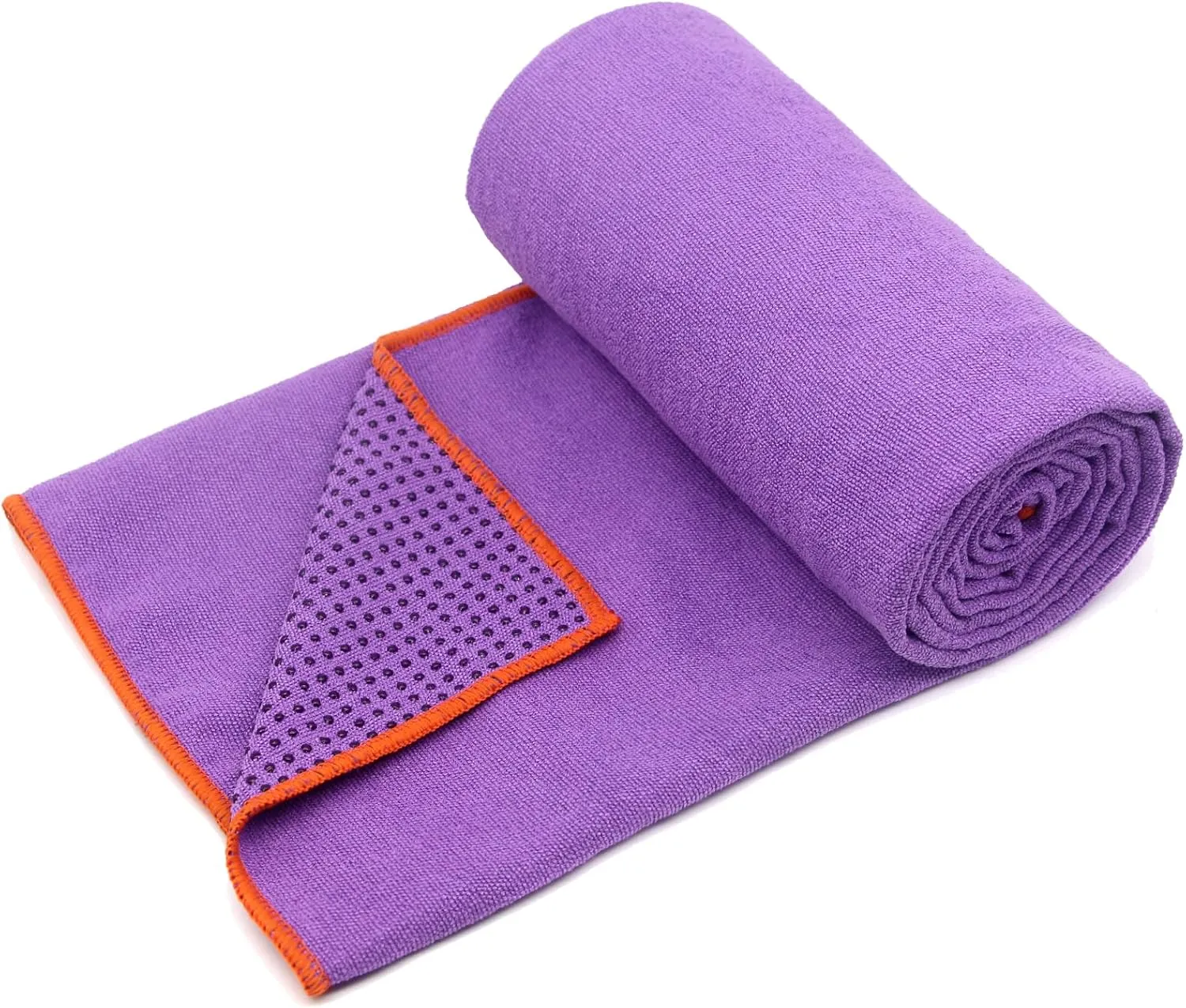 Yoga Towel - Microfiber Non Slip Yoga Mat Towel with Grip Dot Sweat Absorbent