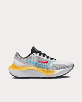 Zoom Fly 5 Black / White / Picante Red / Baltic Blue Running Shoes