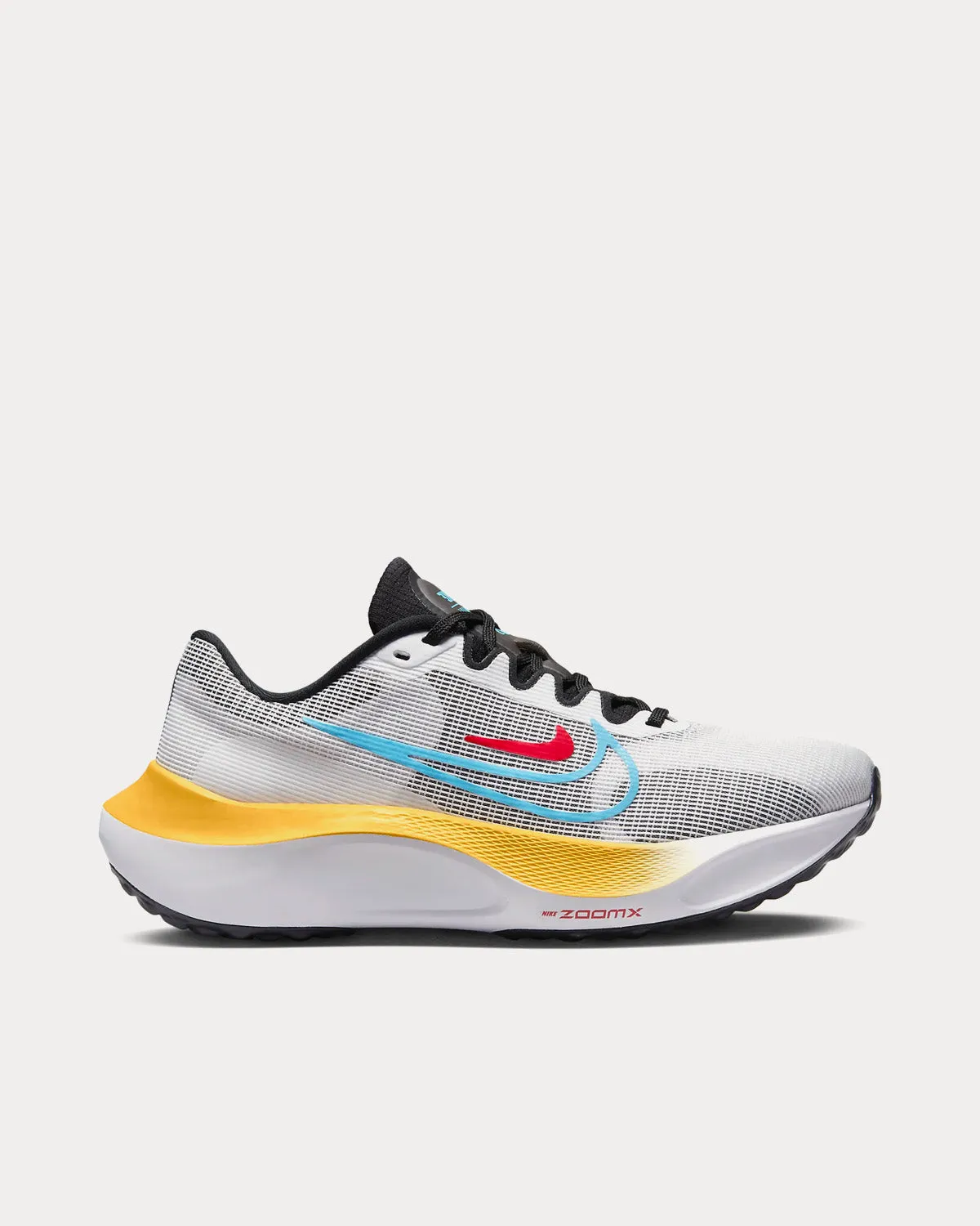 Zoom Fly 5 Black / White / Picante Red / Baltic Blue Running Shoes